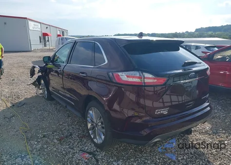 2020 Ford Edge Titanium z USA, uszkodzony, nr VIN 2FMPK4K95LBA47423